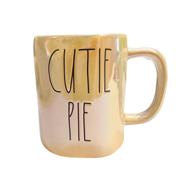 Rae Dunn Iridescent Cutie Pie Mug - Picture 1 of 4